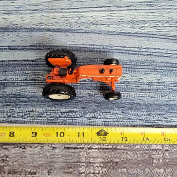 Vintage 1989 Ertl 1/43 scale Allis-Chalmers D-19 w/frontend tractor orange/white - Picture 2 of 10